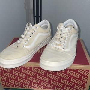 Used Old Skool True White Vans